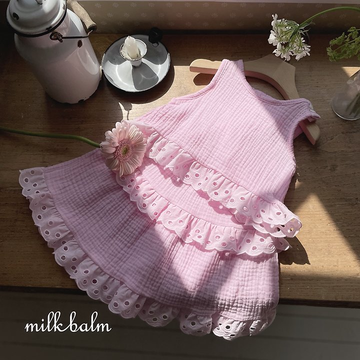 Milk Balm - Korean Baby Fashion - #babyoninstagram - Pure Punching Blouse - 4