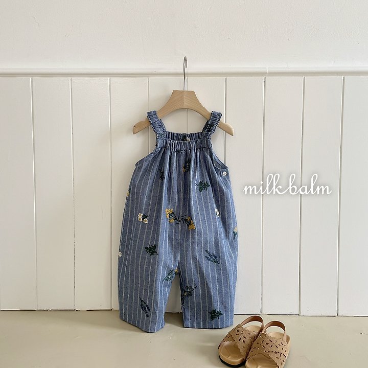 Milk Balm - Korean Baby Fashion - #babyootd - Provence Overalls - 2