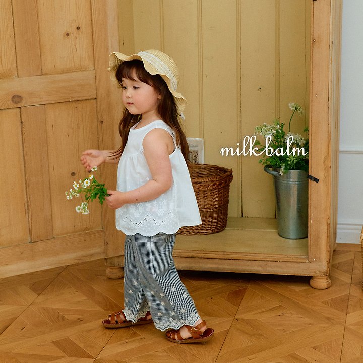 Milk Balm - Korean Baby Fashion - #babyoninstagram - Jenny Scallop Pants - 4