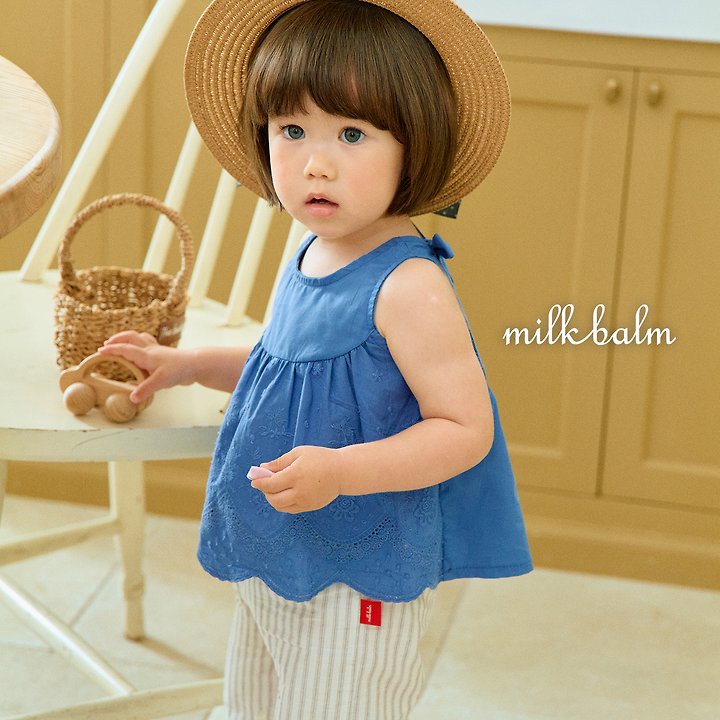 Milk Balm - Korean Baby Fashion - #babyootd - Jenny Lace Blouse - 3