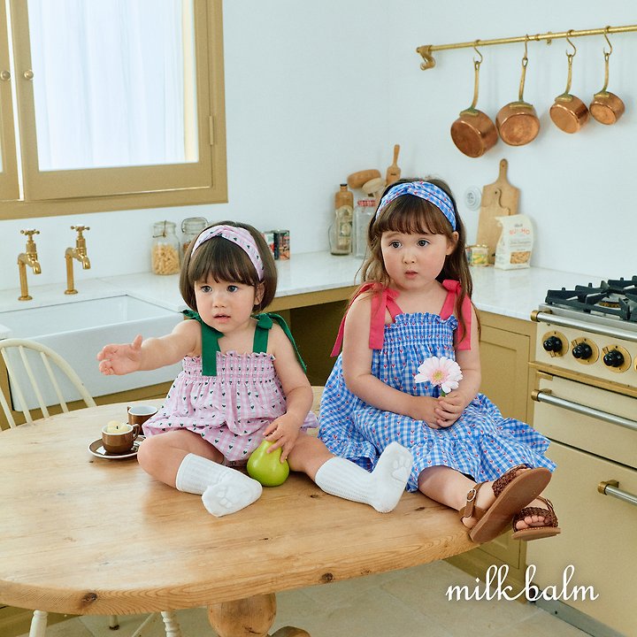 Milk Balm - Korean Baby Fashion - #babyoutfit - Coco Smocking One-piece - 3