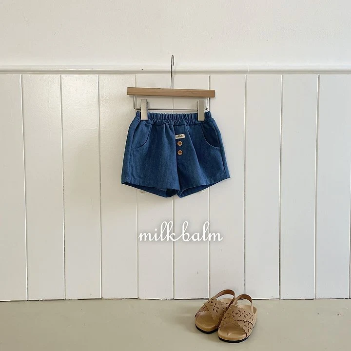 Milk Balm - Korean Baby Fashion - #babyoutfit - Eloy Denim Shorts