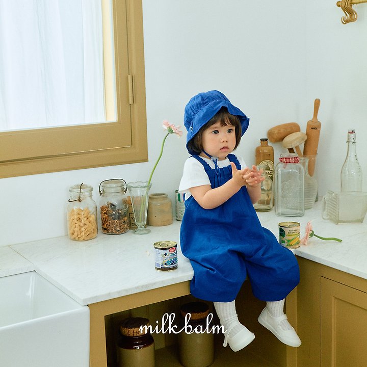 Milk Balm - Korean Baby Fashion - #babyootd - Eloy Overalls - 4