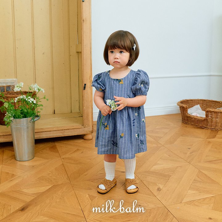 Milk Balm - Korean Baby Fashion - #babyoutfit - Provence One-piece - 3
