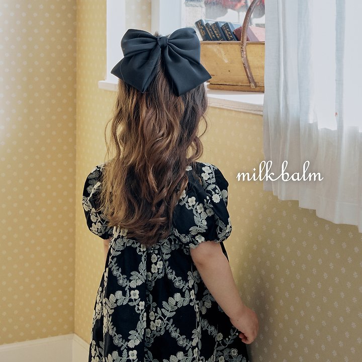 Milk Balm - Korean Baby Fashion - #babyoutfit - Rosa Embroidered One-piece - 8