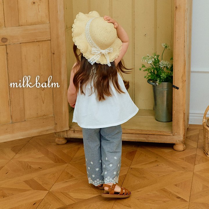 Milk Balm - Korean Baby Fashion - #babyoutfit - Glen Straw Hat - 2