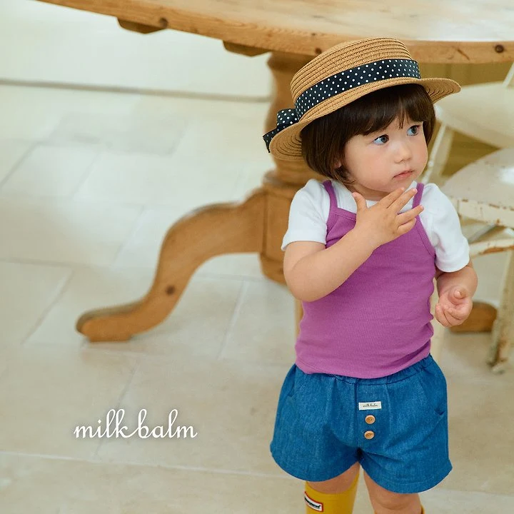 Milk Balm - Korean Baby Fashion - #babywear - Eloy Denim Shorts - 2