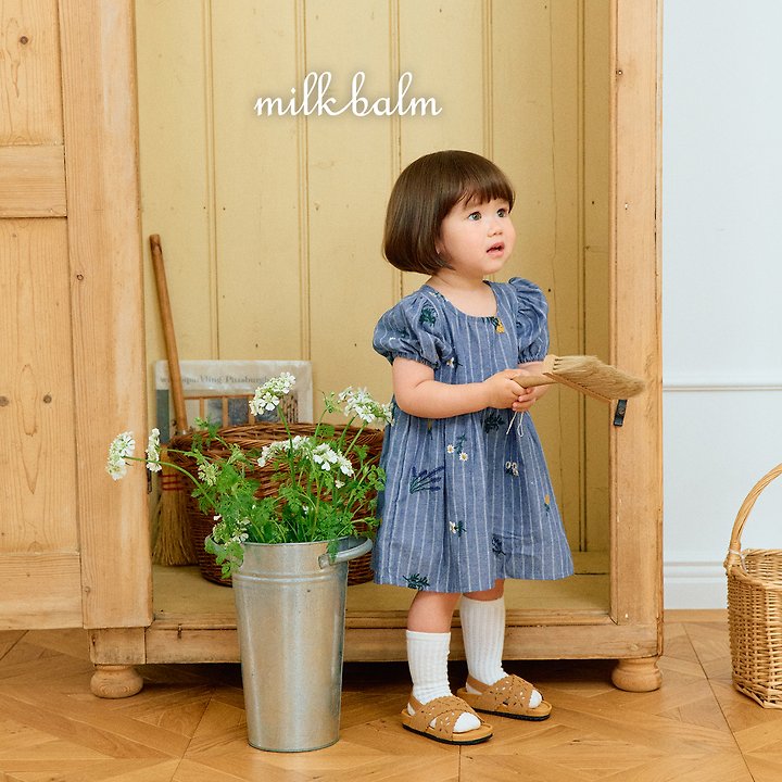 Milk Balm - Korean Baby Fashion - #babyoutfit - Provence One-piece - 4