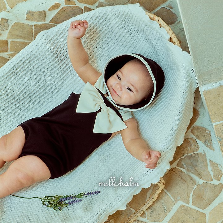 Milk Balm - Korean Baby Fashion - #babywear - Ribbon Swimsuit - 3
