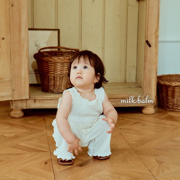 Milk Balm - Korean Baby Fashion - #babywear - Bring Sleeveless Set-up - 9