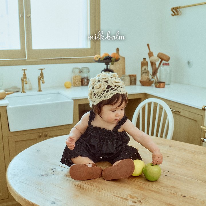 Milk Balm - Korean Baby Fashion - #babywear - Punching Smocking Set-up - 7