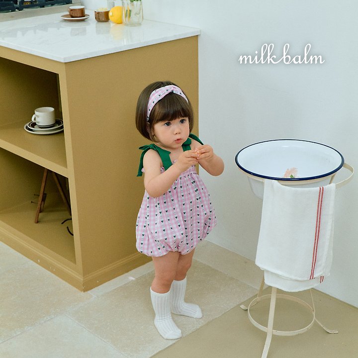 Milk Balm - Korean Baby Fashion - #babywear - Coco Smocking Suit - 4