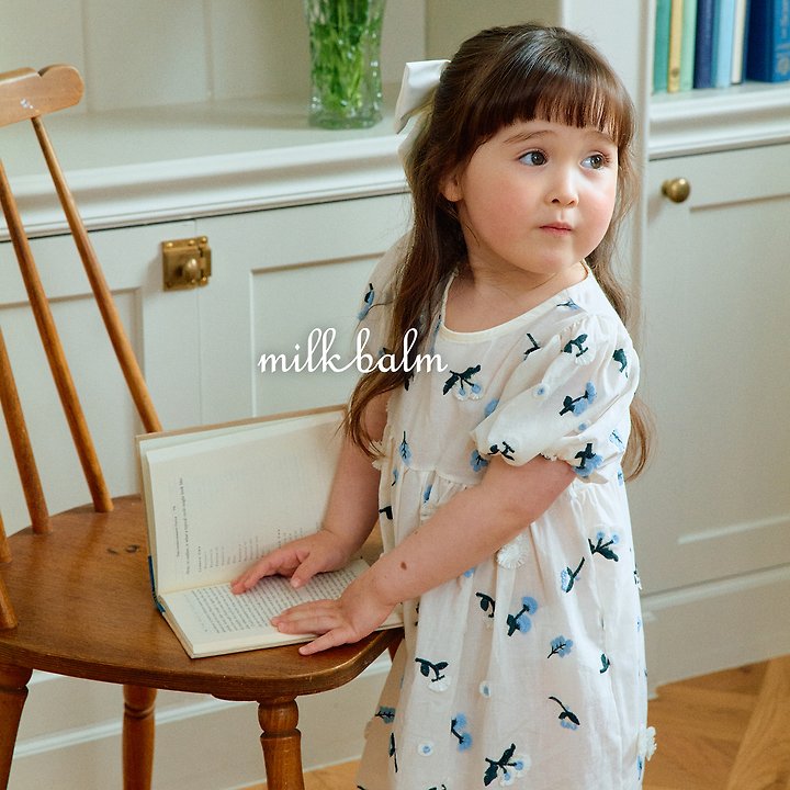 Milk Balm - Korean Baby Fashion - #onlinebabyboutique - Lillian One-piece