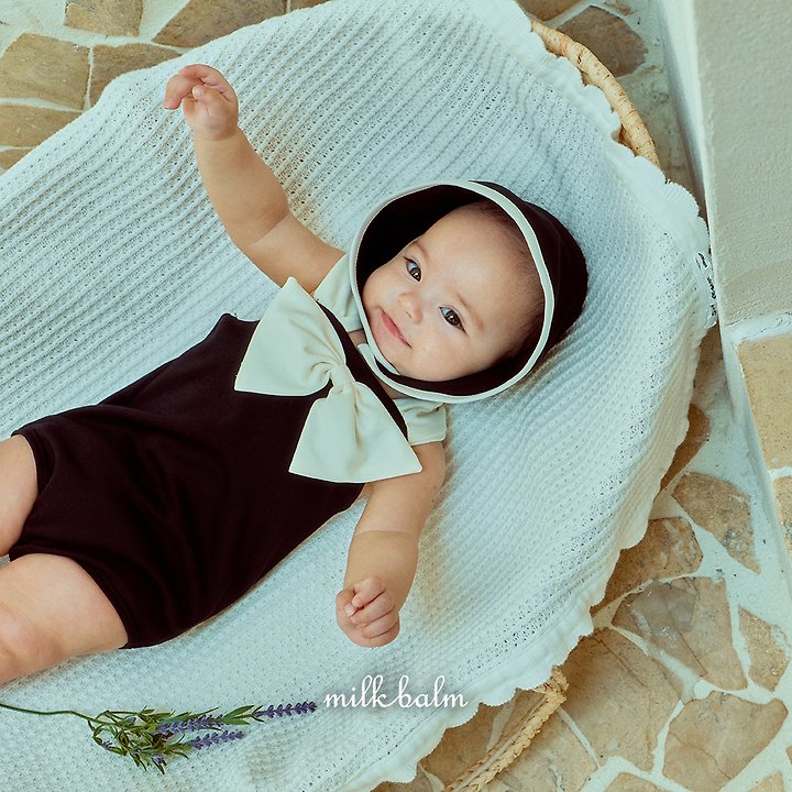 Milk Balm - Korean Baby Fashion - #babywear - Ribbon Swimsuit - 4