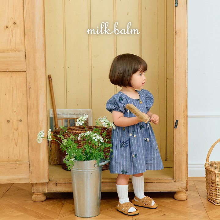 Milk Balm - Korean Baby Fashion - #onlinebabyshop - Provence One-piece - 6