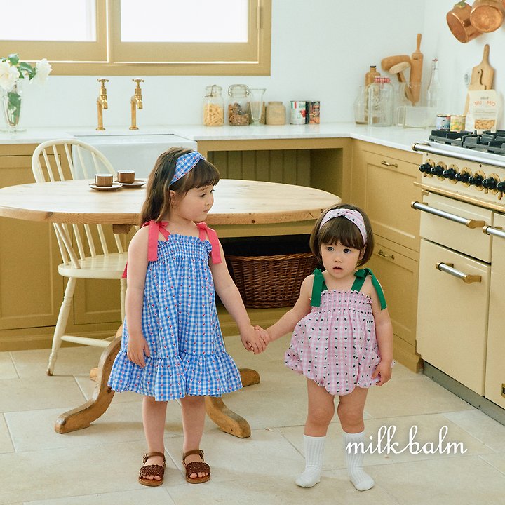 Milk Balm - Korean Baby Fashion - #smilingbaby - Coco Smocking One-piece - 7