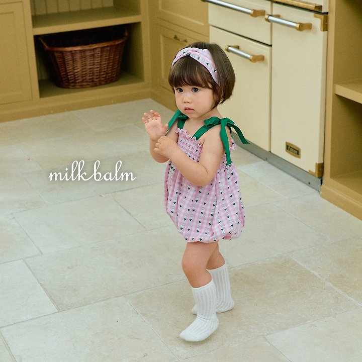 Milk Balm - Korean Baby Fashion - #smilingbaby - Coco Smocking Suit - 6