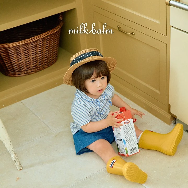 Milk Balm - Korean Baby Fashion - #smilingbaby - Sailor Short Sleeve Tee - 3