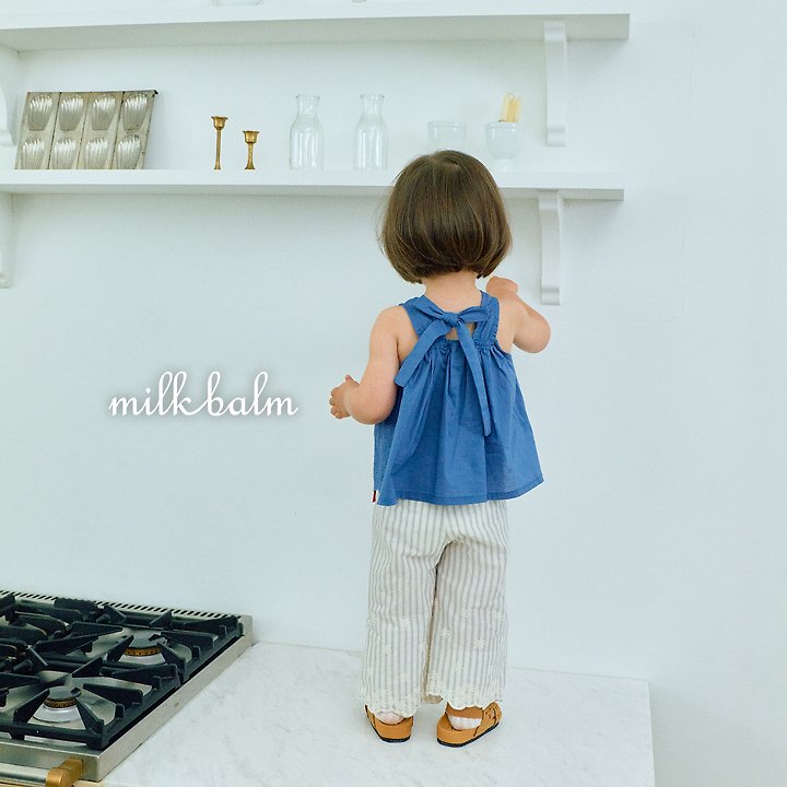 Milk Balm - Korean Baby Fashion - #smilingbaby - Jenny Scallop Pants - 10