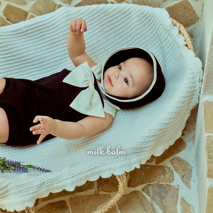 Milk Balm - Korean Baby Fashion - #smilingbaby - Ribbon Swimsuit - 6