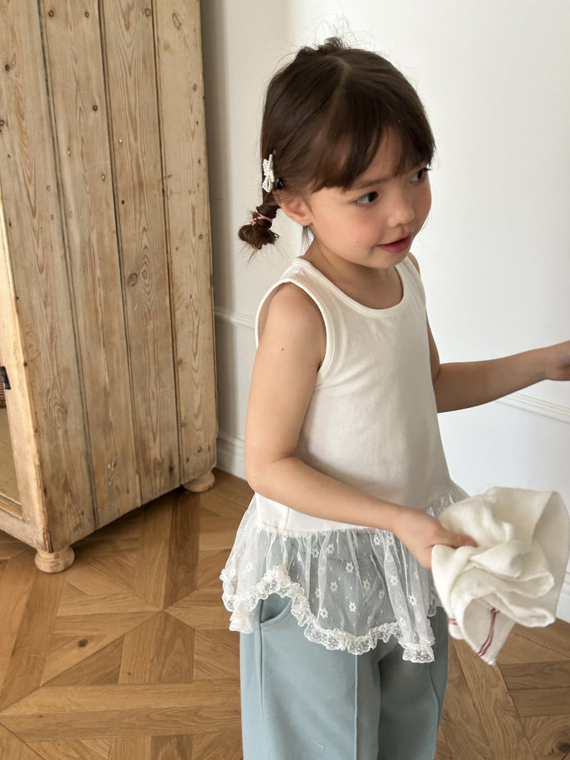 Milk Powder - Korean Children Fashion - #Kfashion4kids - Light Sleeveless Tee - 8