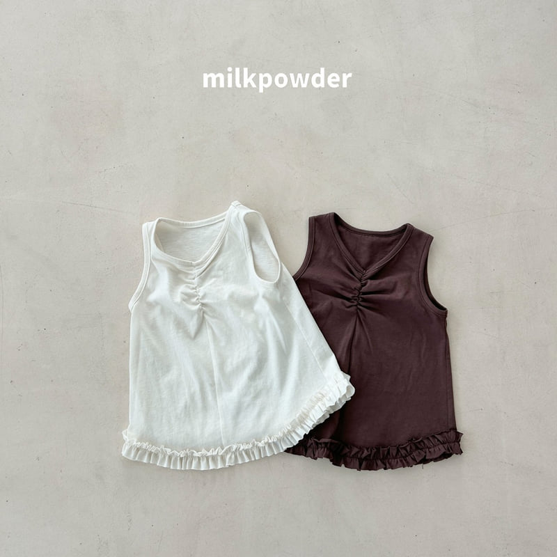 Milk Powder - Korean Children Fashion - #childofig - Chocolate Tee