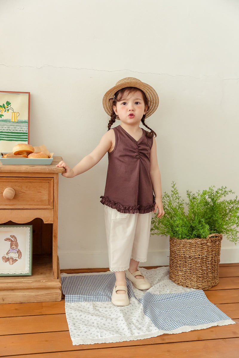 Milk Powder - Korean Children Fashion - #designkidswear - Chocolate Tee - 3