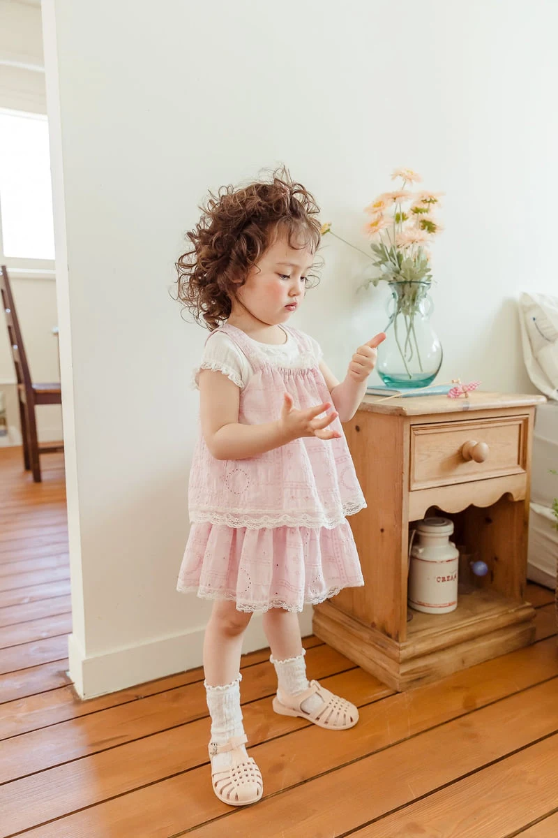Milk Powder - Korean Children Fashion - #designkidswear - Keller Skirt Set - 4