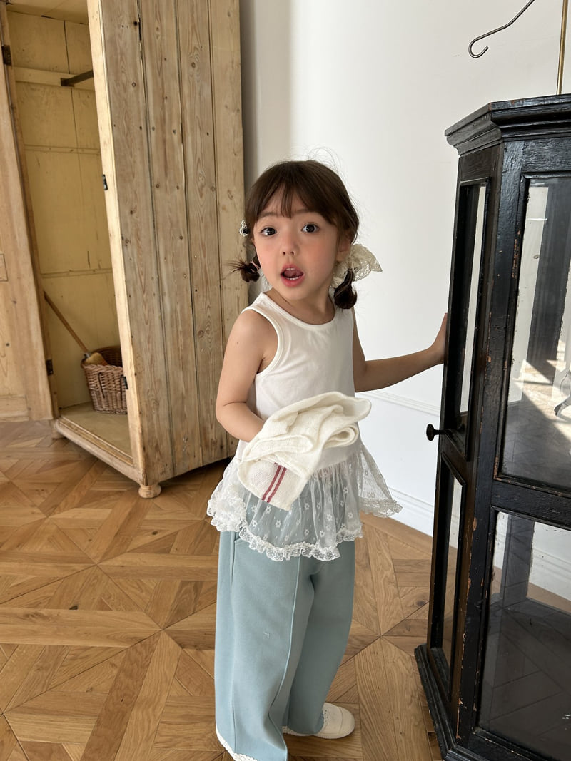 Milk Powder - Korean Children Fashion - #discoveringself - Light Sleeveless Tee - 3