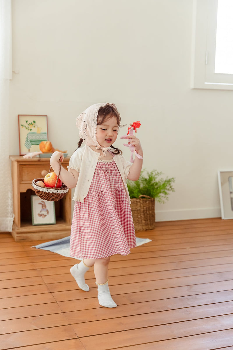 Milk Powder - Korean Children Fashion - #discoveringself - Check One-piece - 10