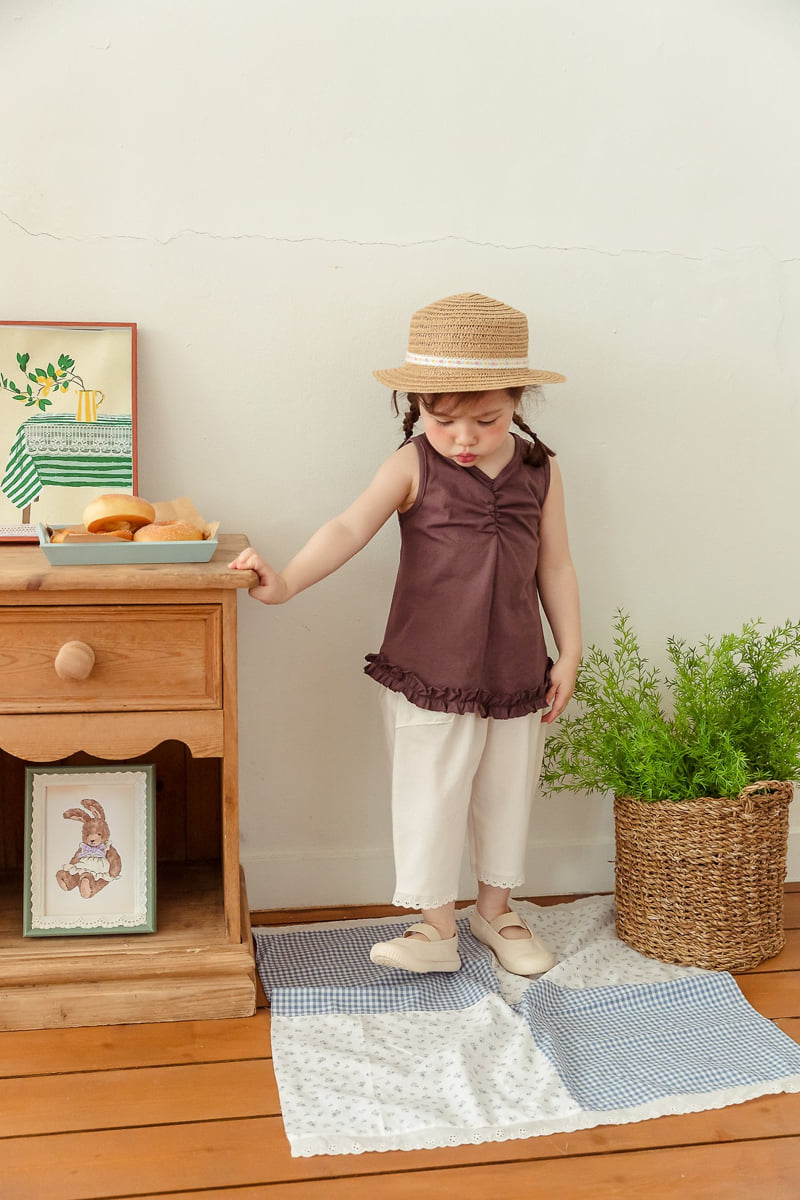 Milk Powder - Korean Children Fashion - #designkidswear - Chocolate Tee - 4