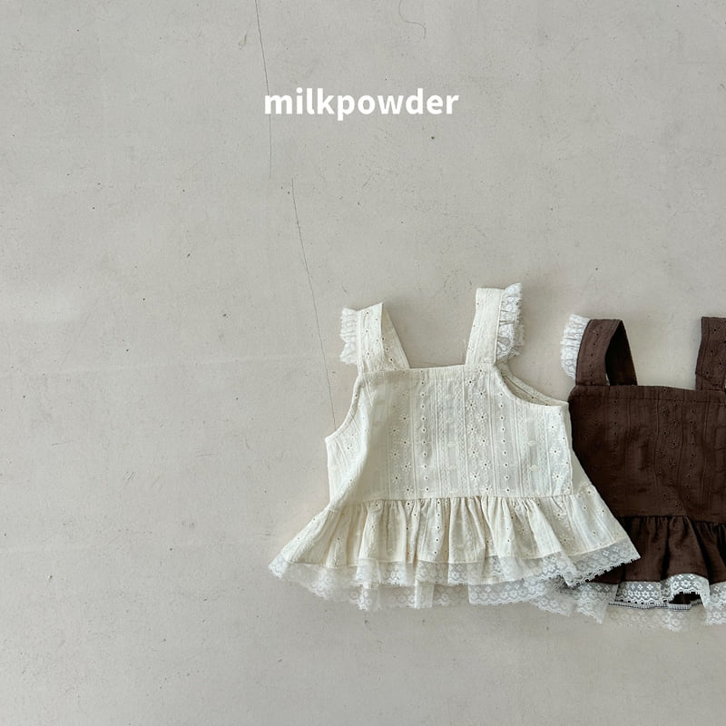 Milk Powder - Korean Children Fashion - #kidsshorts - Lisa Vest - 12