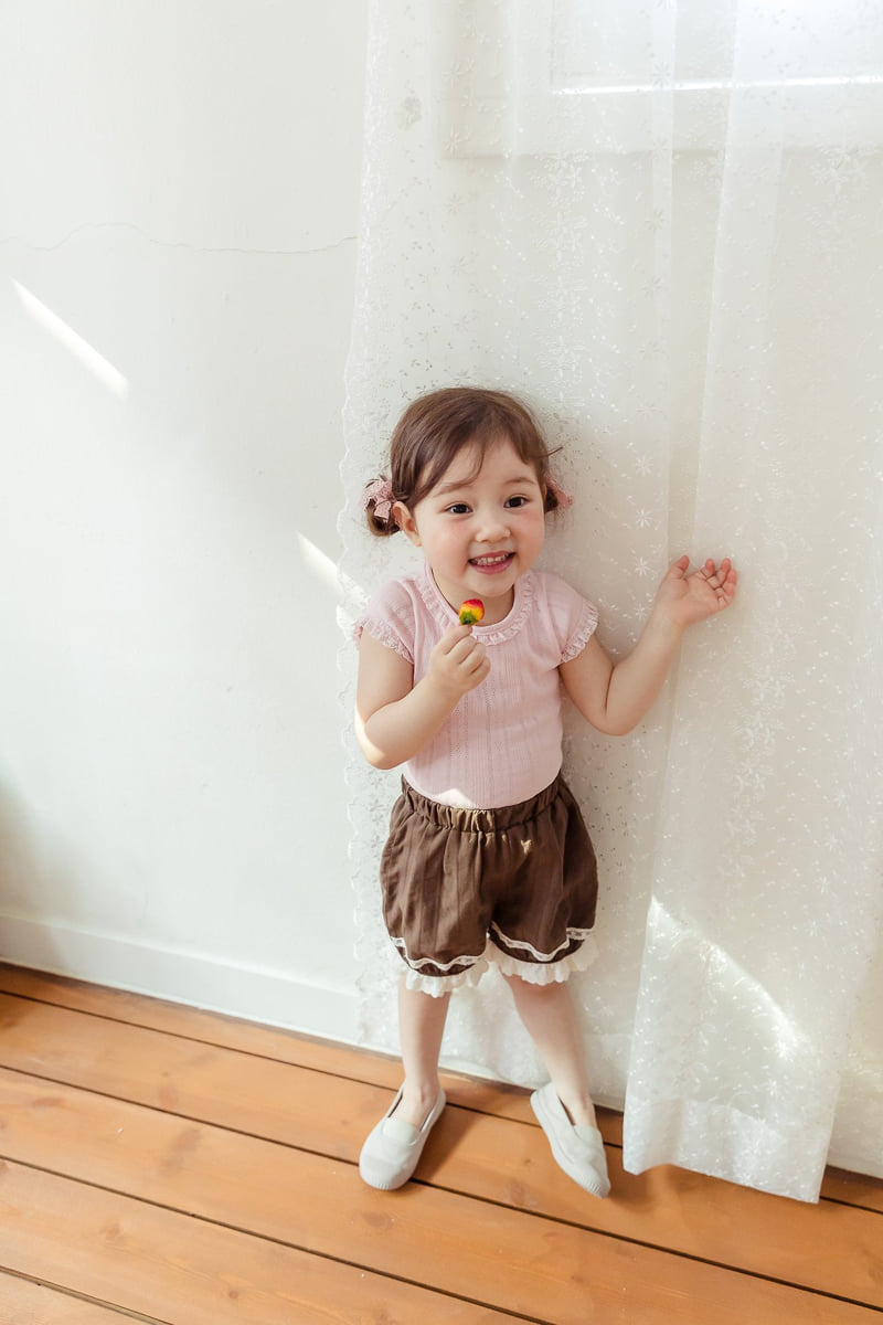 Milk Powder - Korean Children Fashion - #kidsshorts - Lumi Tee - 7