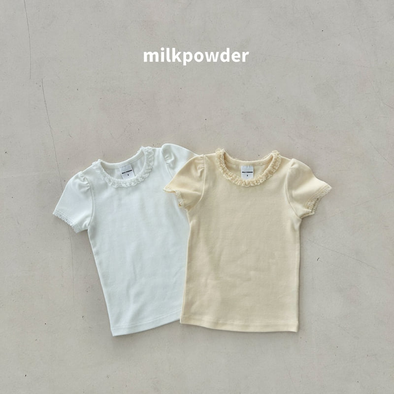 Milk Powder - Korean Children Fashion - #kidsshorts - Mango Tee - 10