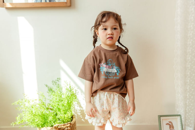 Milk Powder - Korean Children Fashion - #kidsshorts - Fruit Tee - 9