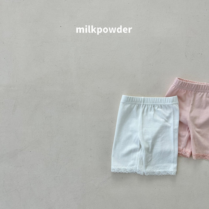Milk Powder - Korean Children Fashion - #kidzfashiontrend - Short Leggings - 3