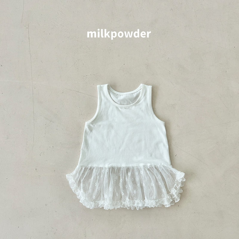 Milk Powder - Korean Children Fashion - #magicofchildhood - Light Sleeveless Tee - 10