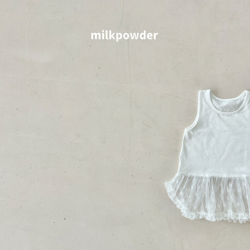 Milk Powder - Korean Children Fashion - #minifashionista - Light Sleeveless Tee - 11