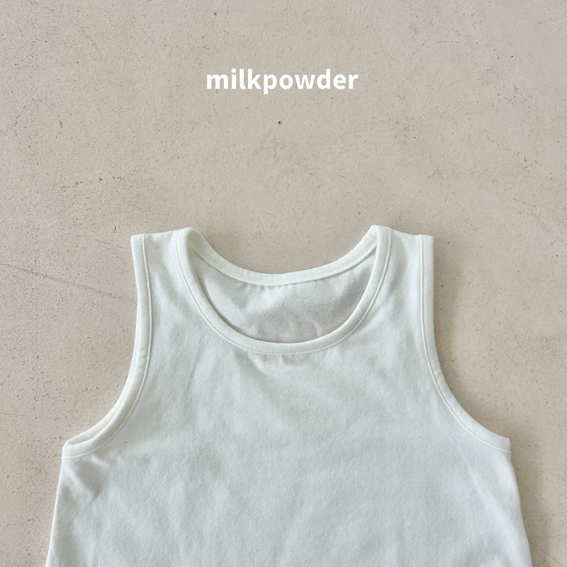Milk Powder - Korean Children Fashion - #prettylittlegirls - Light Sleeveless Tee - 12