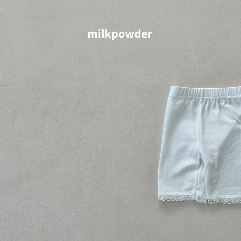 Milk Powder - Korean Children Fashion - #prettylittlegirls - Short Leggings - 8