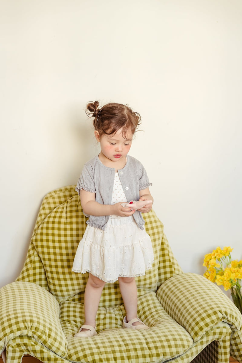 Milk Powder - Korean Children Fashion - #todddlerfashion - Dumpling Cardigan - 8