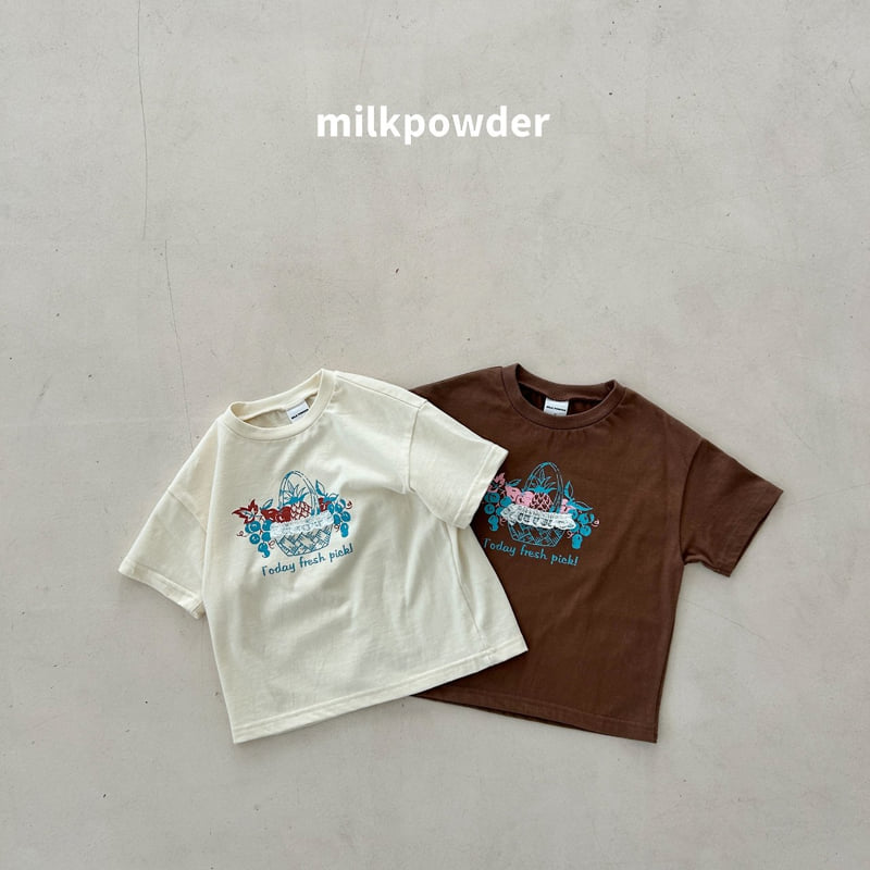 Milk Powder - Korean Children Fashion - #todddlerfashion - Fruit Tee