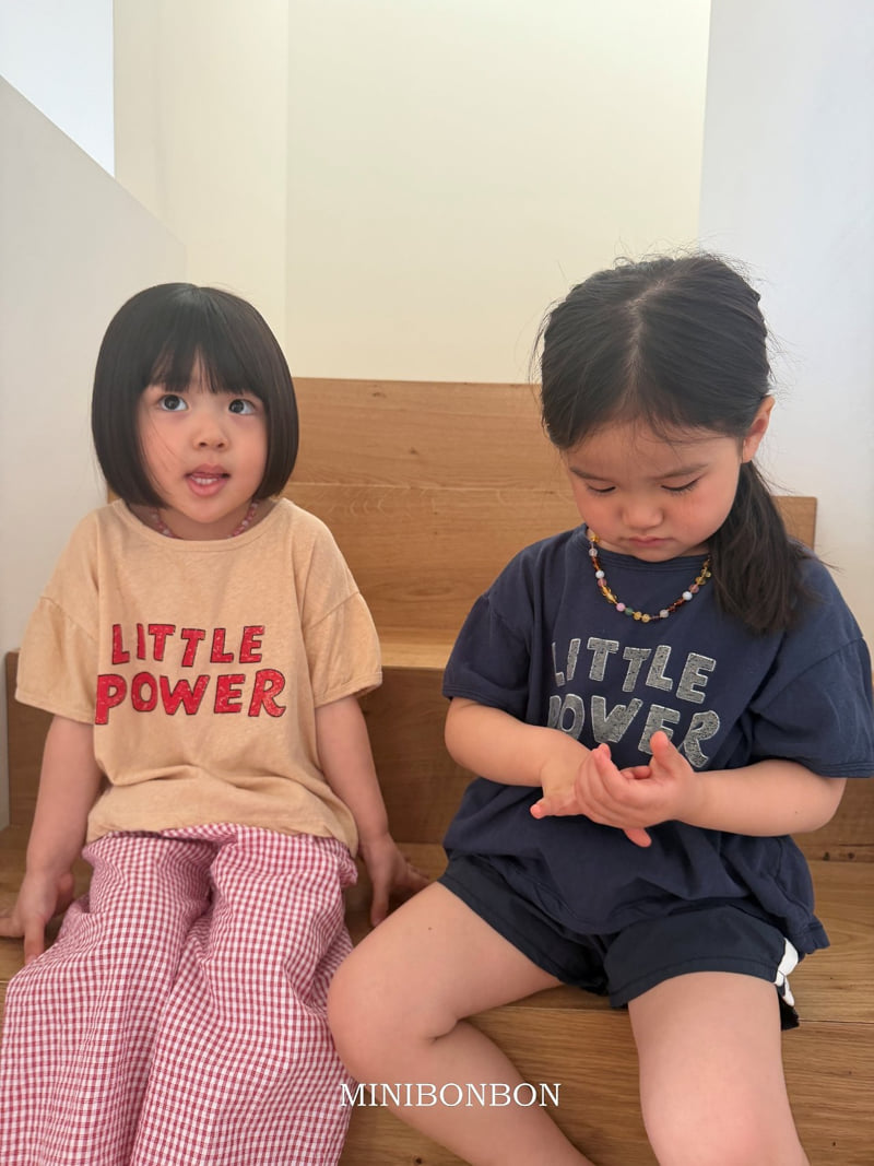 Mini Bongbong - Korean Children Fashion - #kidzfashiontrend - Little Power Tee - 4