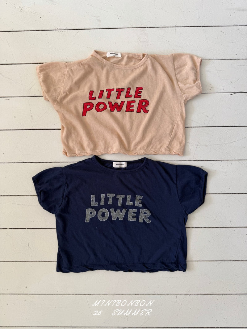 Mini Bongbong - Korean Children Fashion - #childofig - Little Power Tee - 10