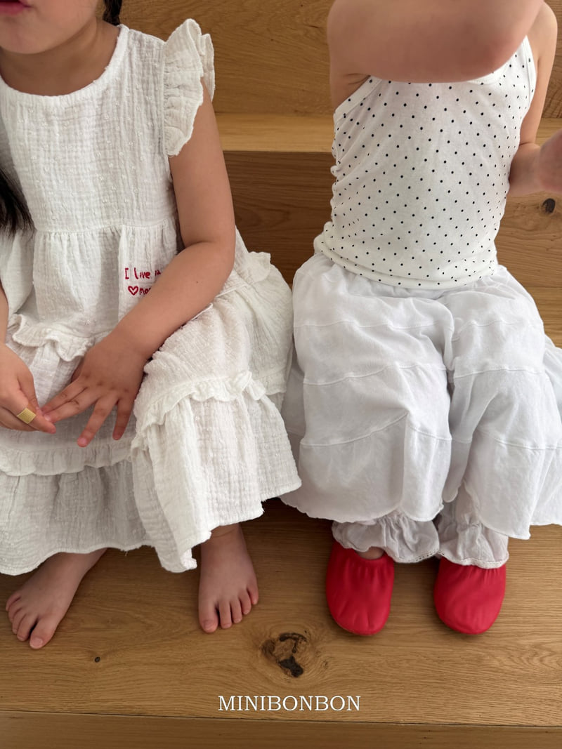 Mini Bongbong - Korean Children Fashion - #childrensboutique - Love Mommy One-piece - 11