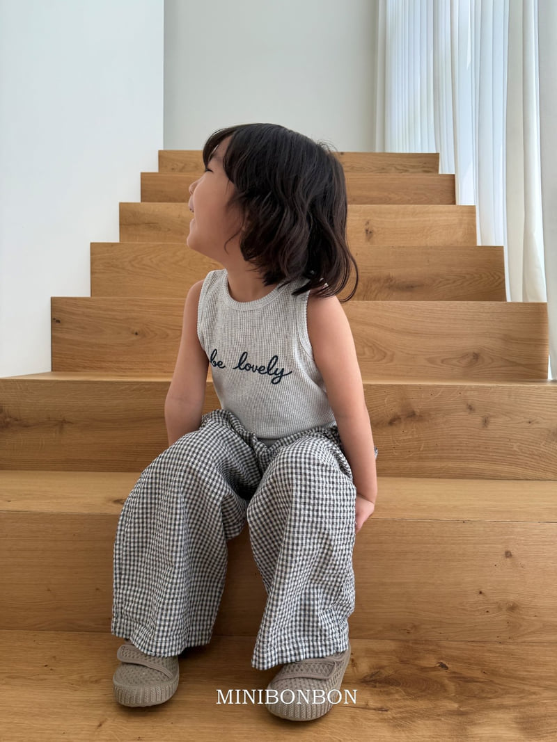 Mini Bongbong - Korean Children Fashion - #designkidswear - Peanut Sleeveless - 9