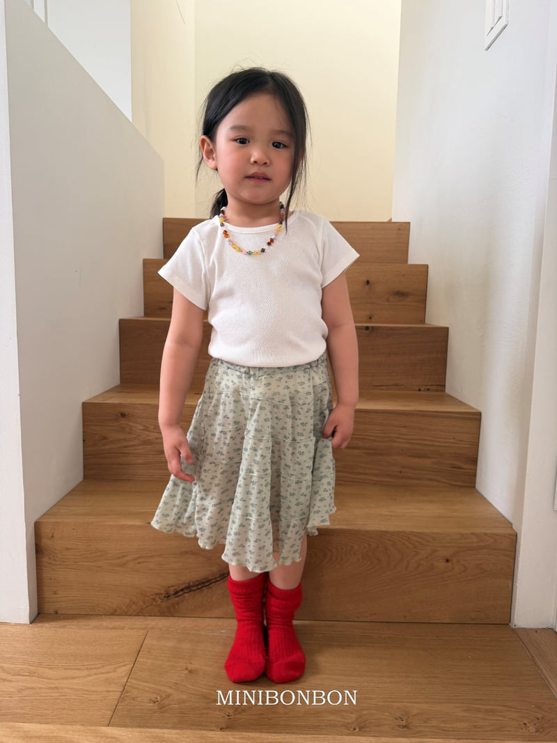 Mini Bongbong - Korean Children Fashion - #designkidswear - Layered Skirt