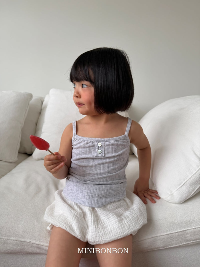 Mini Bongbong - Korean Children Fashion - #designkidswear - Kids Strap Sleeveless - 11