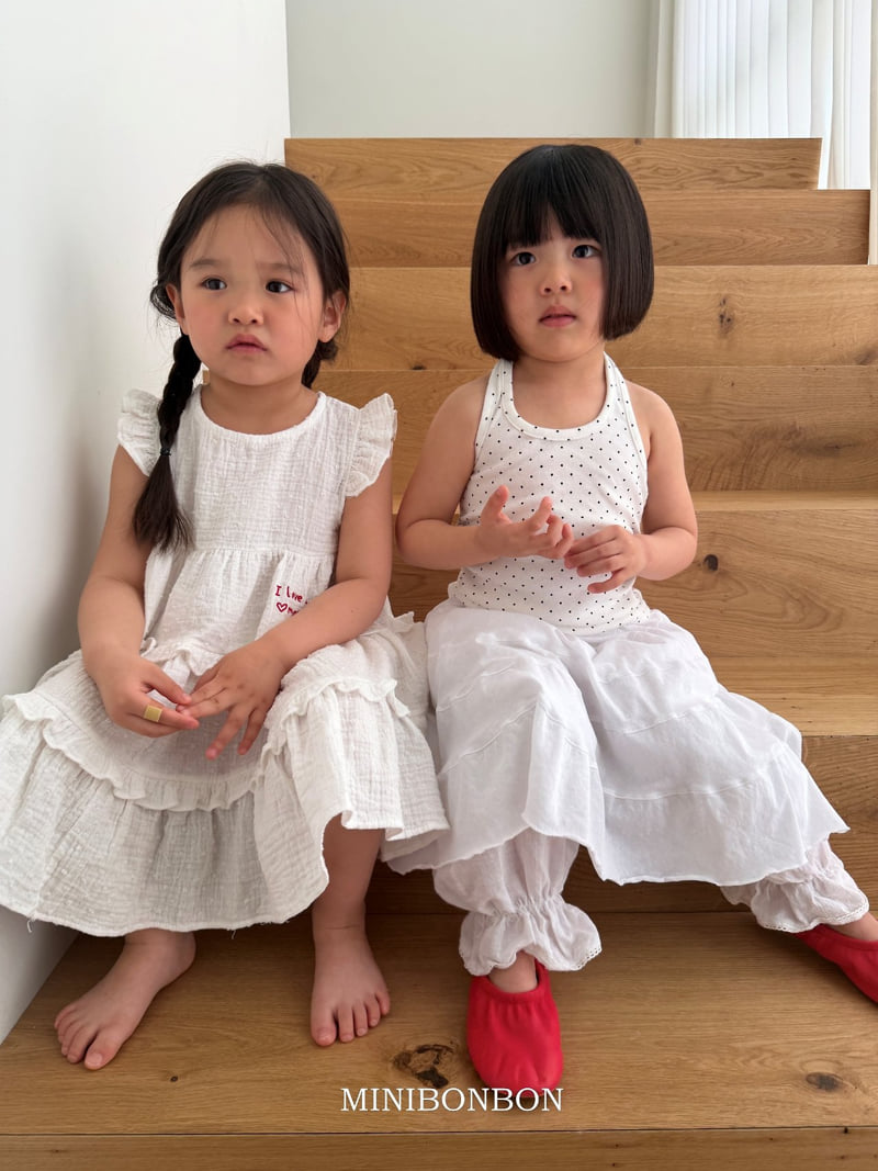 Mini Bongbong - Korean Children Fashion - #designkidswear - Love Mommy One-piece - 12