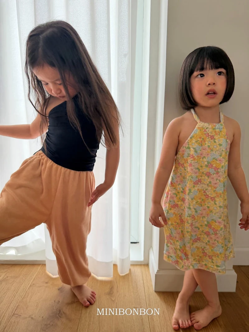 Mini Bongbong - Korean Children Fashion - #kidsstore - Flower Field One-piece - 10